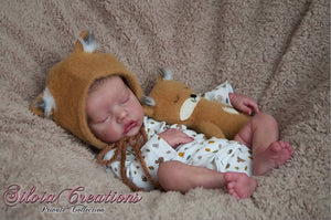 Twin B Finished Reborn Doll Sculpted by Bonnie Brown and Reborn by